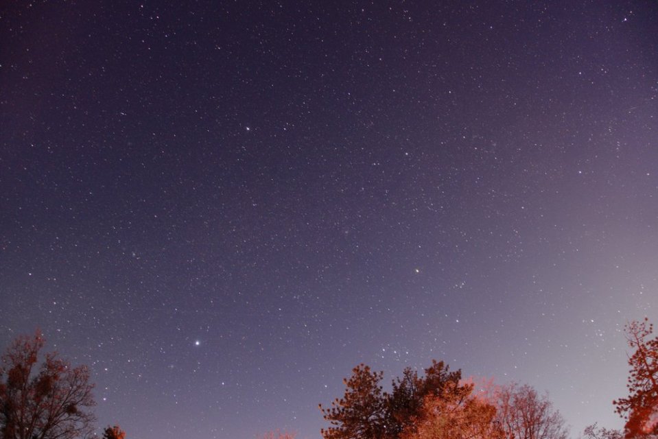  Night sky over Mount Laguna. Every night I camp under skies like look like this. Falling asleep is easier when you're blanketed by the stars.&nbsp; 