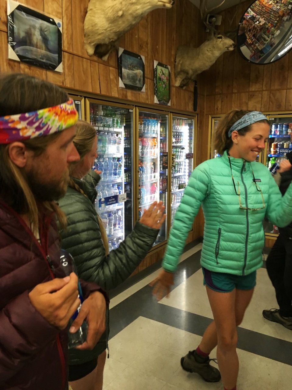  Dance party at the gas station.&nbsp; 
