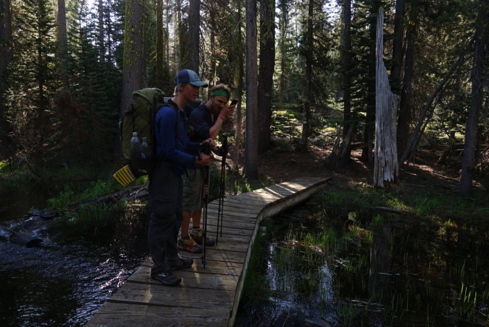  Rodeo and Ryan in Lassen National Park. 