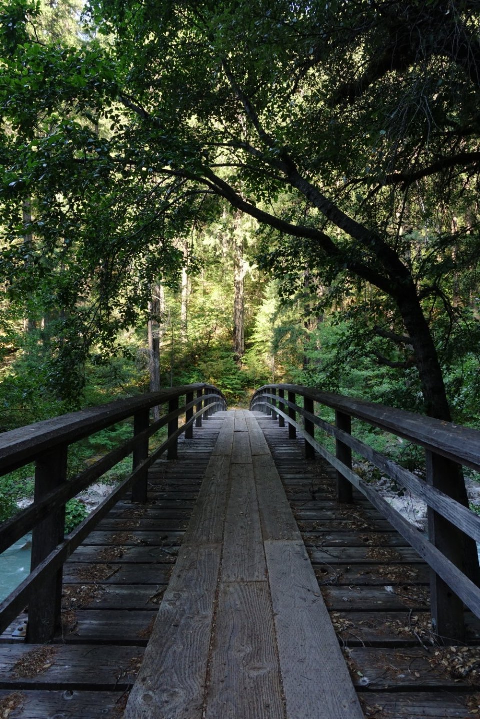  7:00am. Crossing one of the million bridges in Northern California.&nbsp; 