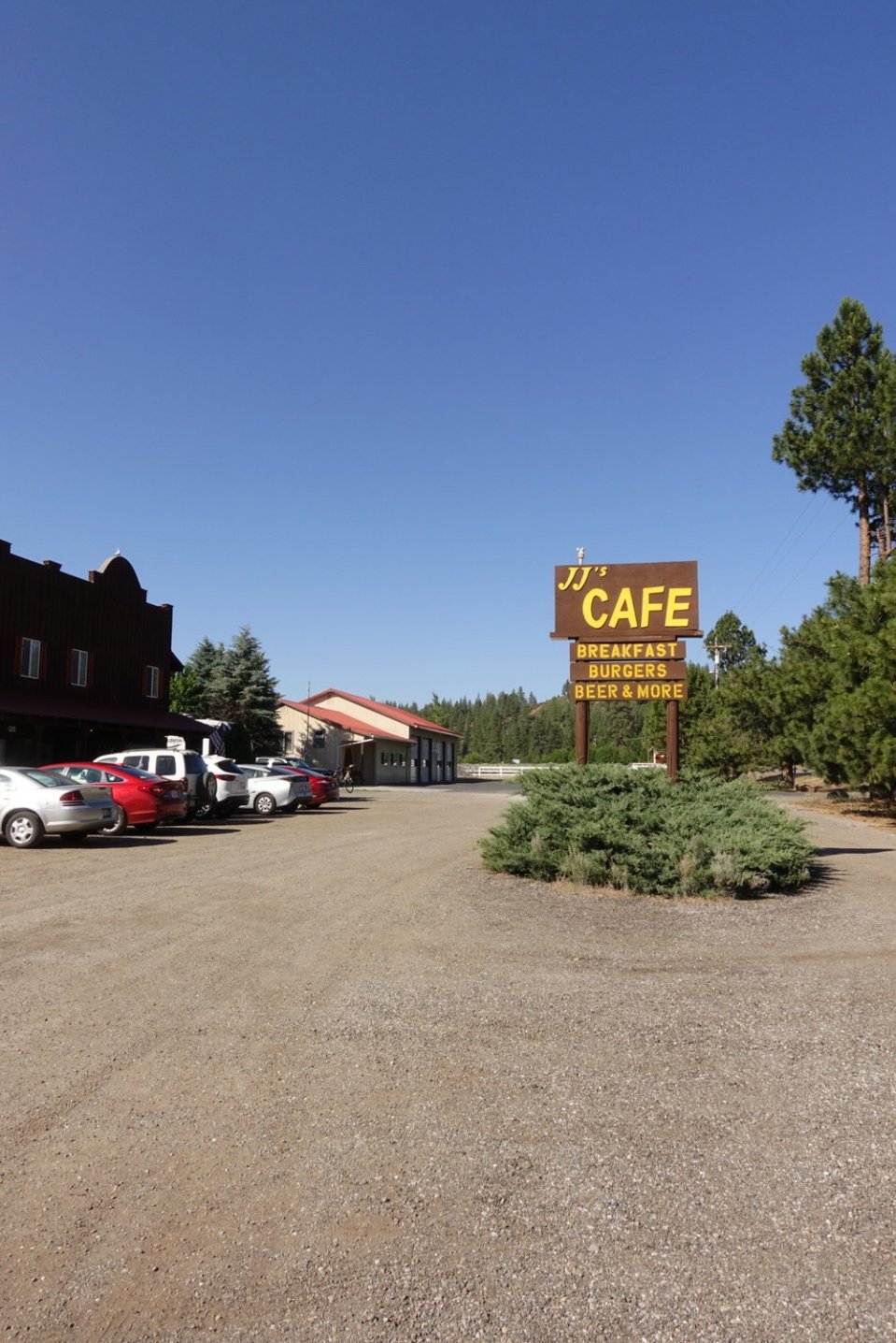  JJ's Cafe in Old Station. 