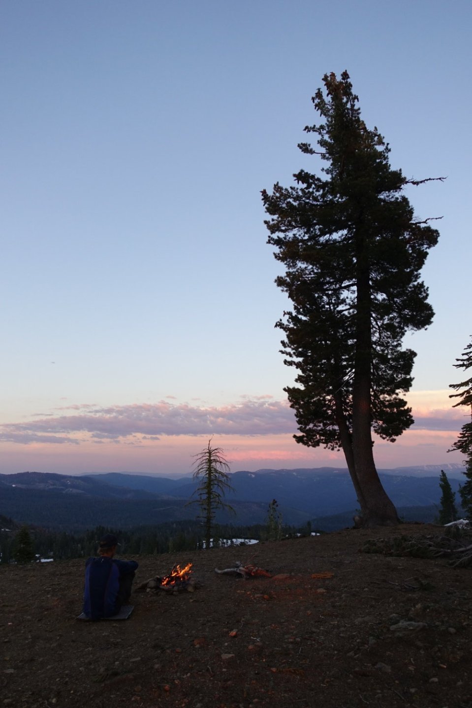  Campsite up on the ridge.&nbsp; 