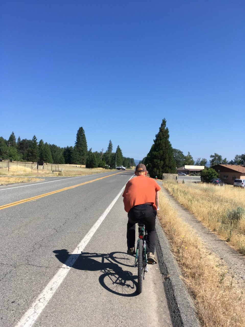  On breakfast mission.&nbsp; 