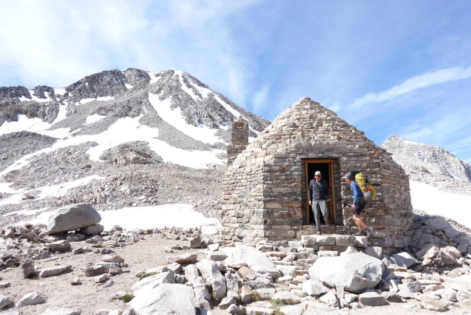  Muir hut.&nbsp; One of the High Sierra passes. 