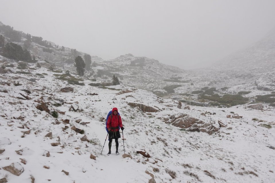  Sudden winter wonderland. 